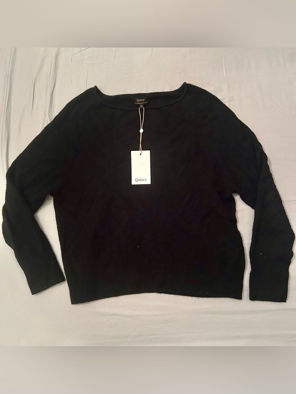 Quince 100% Mongolian Cashmere Boatneck Sweater